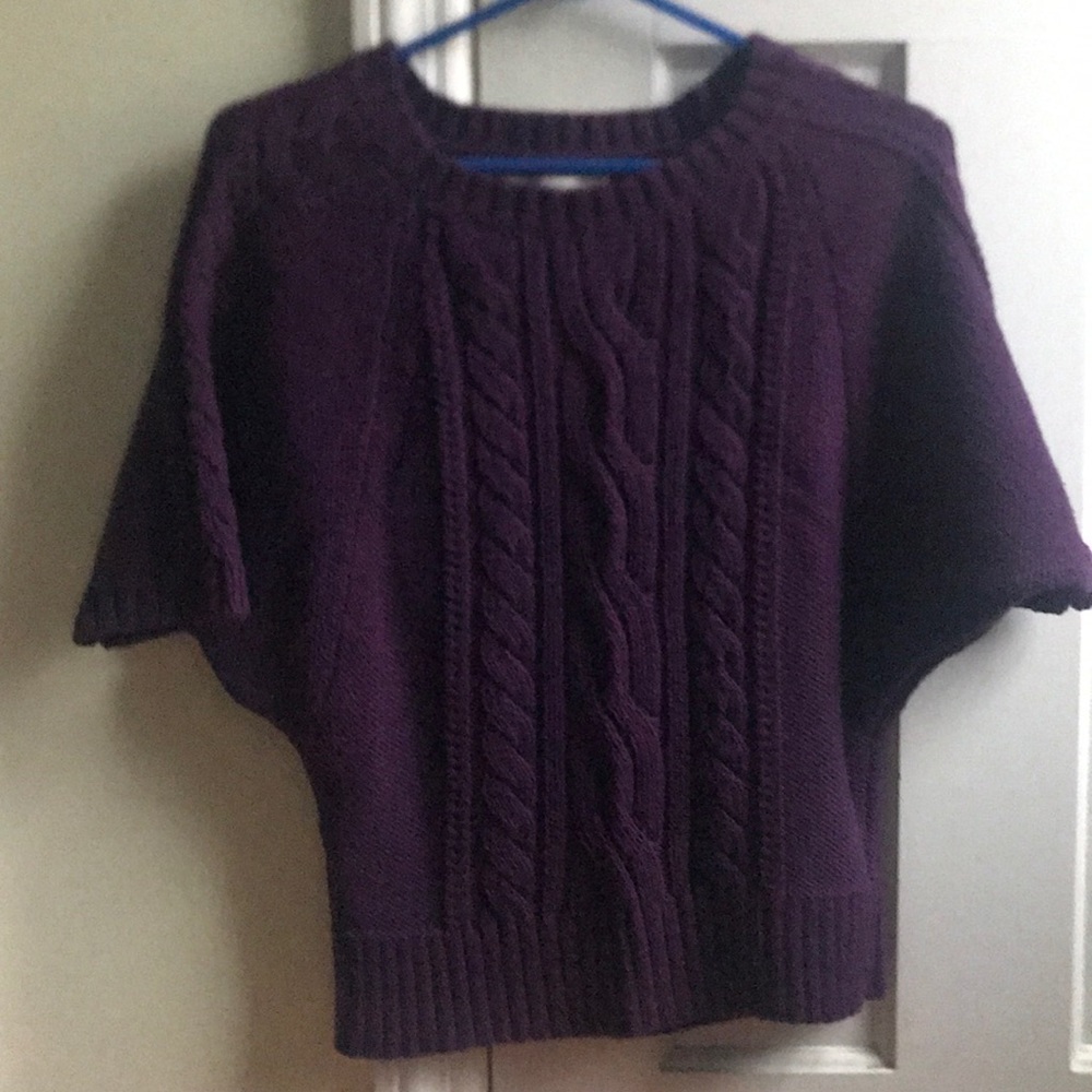 Women’s cable knit sweater